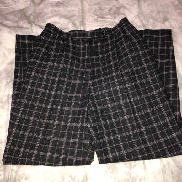 Vintage Pendleton Wool Plaid Trouser Pants - Picture 2 of 4